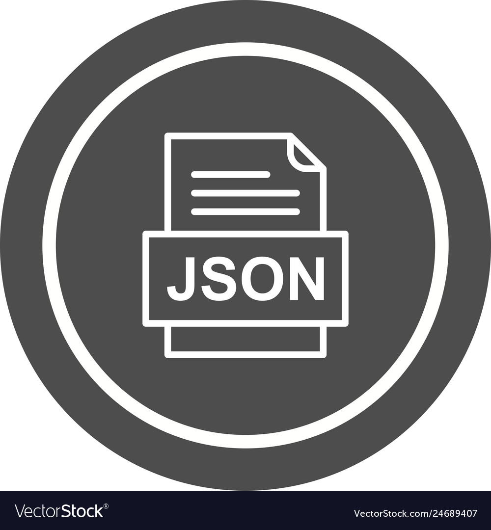 Json Datei Dokument-Symbol