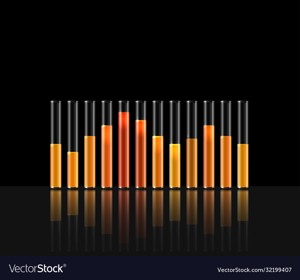 Music in transparent equaliser bar