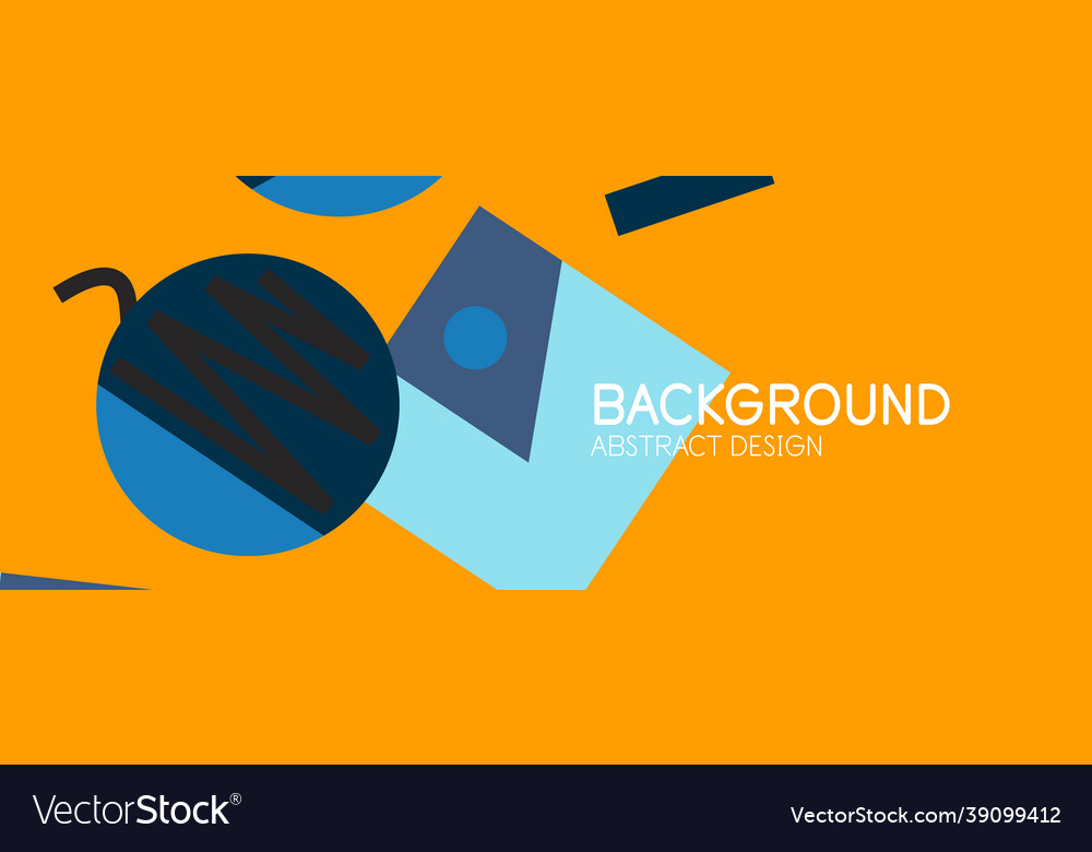 Abstract background blocks lines triangles vector image Abstract background blocks lines triangles