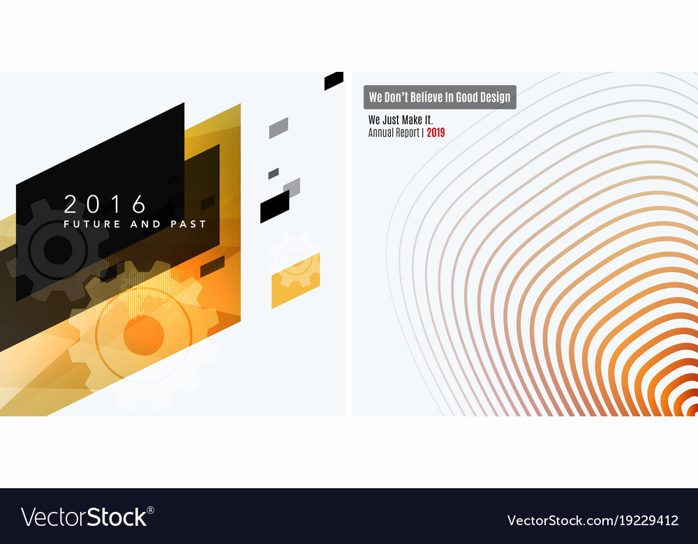 Abstract design elements for graphic layout