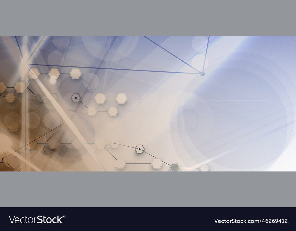 Artificial intelligence technology web background vector image Artificial intelligence technology web background