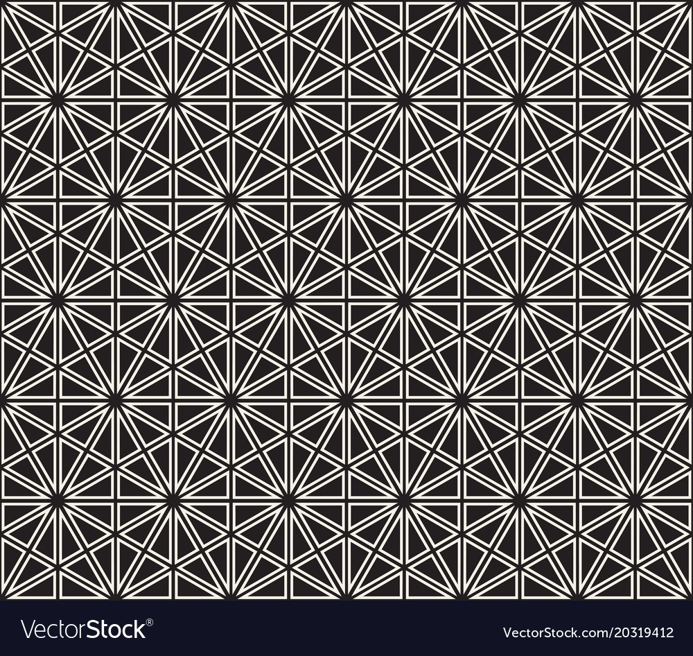 Geometric Abstract Tile Pattern