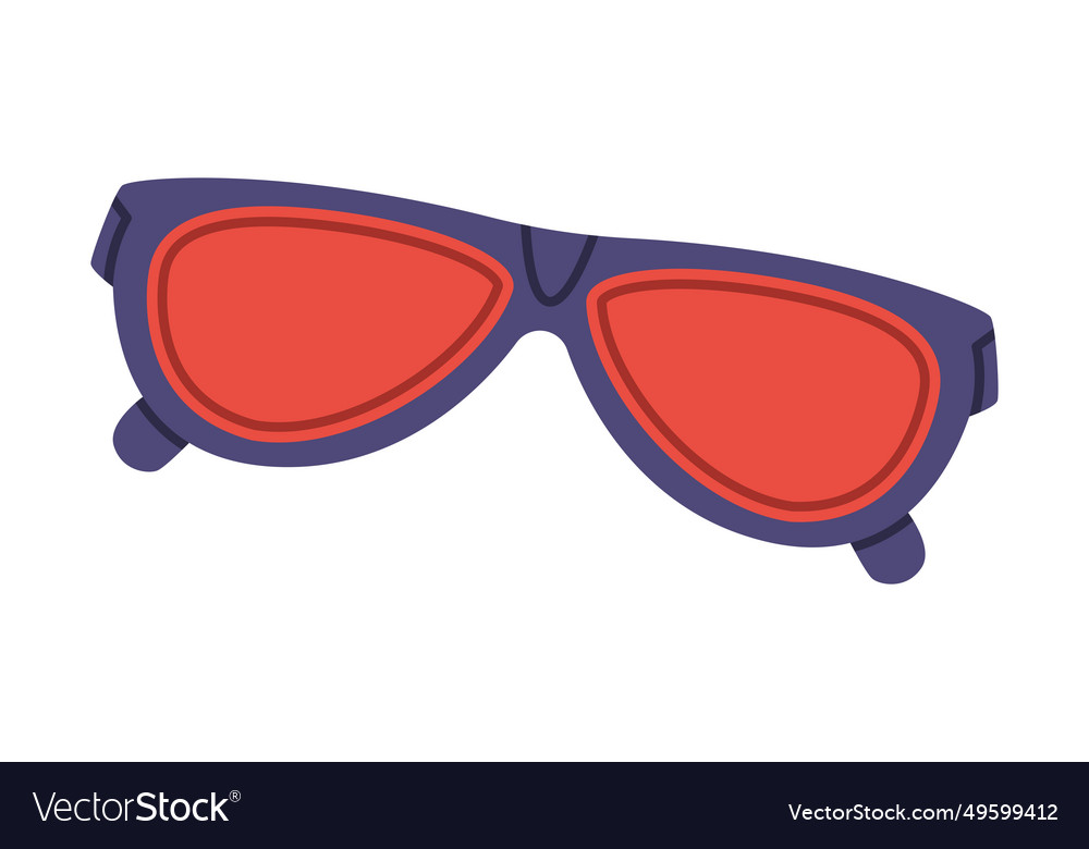 Goggles or glasses eyewear climbing equipment Vector Image