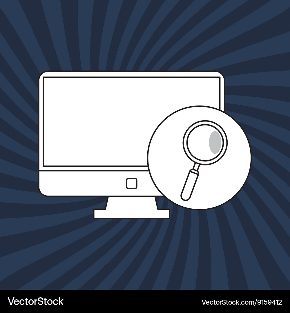 Technology icon security system concept flat Vector Image