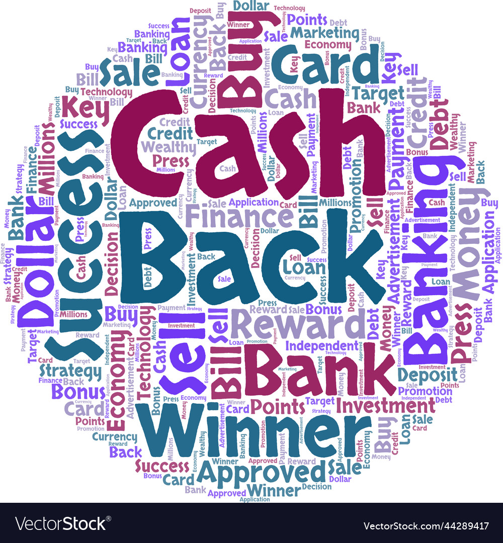 Big word cloud in the shape of circle with words vector image Big word cloud in the shape of circle with words