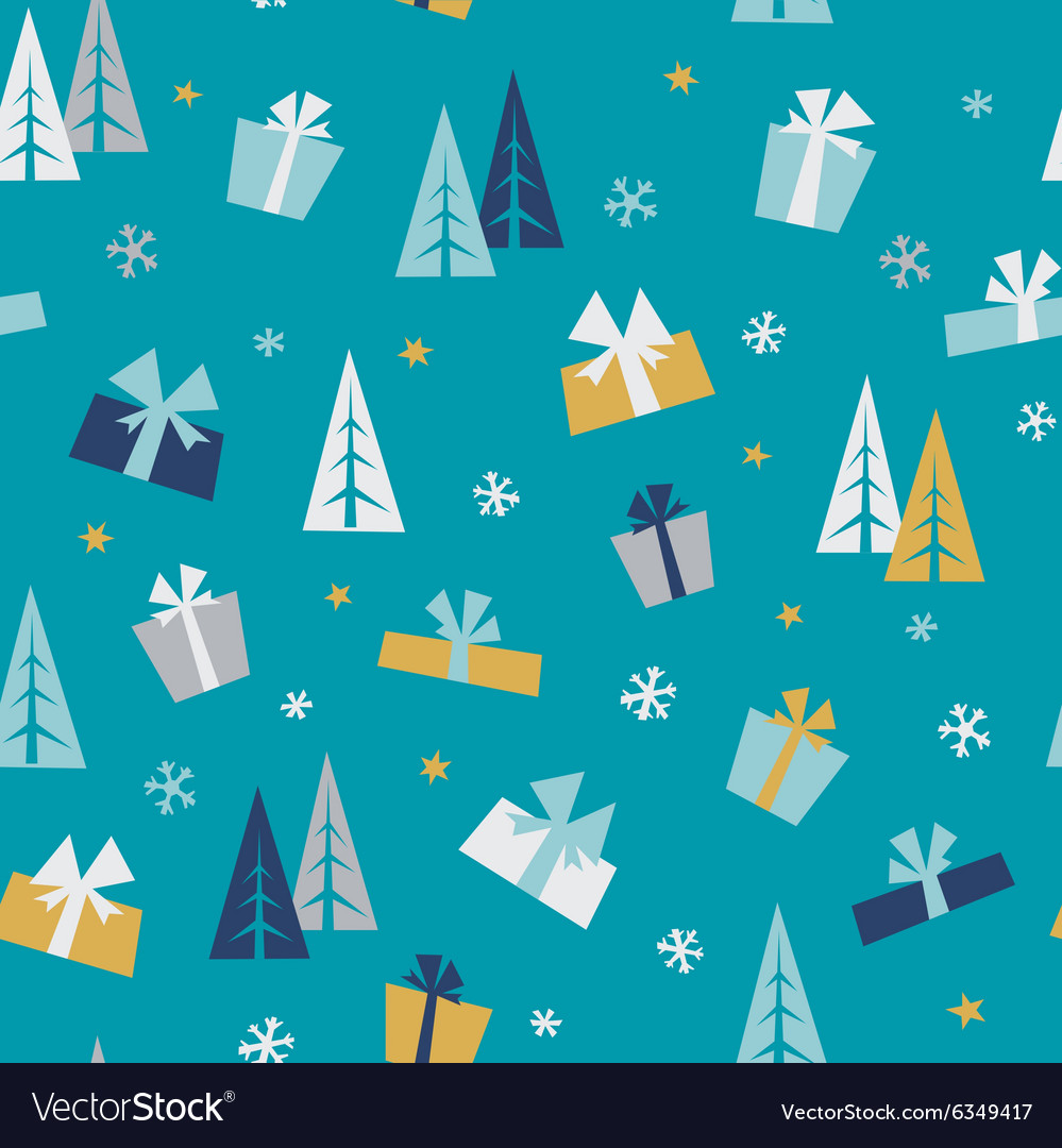 Christmas gifts - seamless pattern