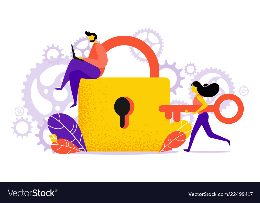 Concept of danger or error vector image Concept of danger or error