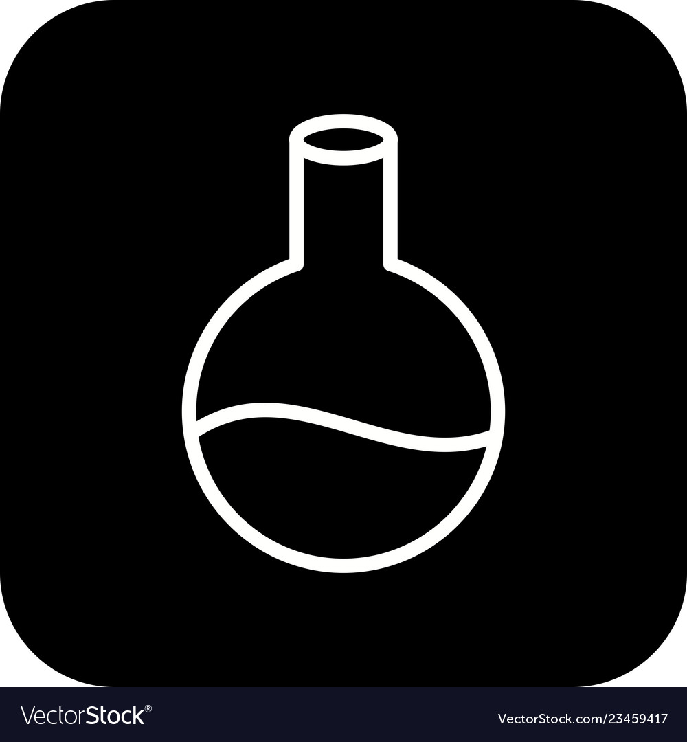 Flask icon Royalty Free Vector Image - VectorStock