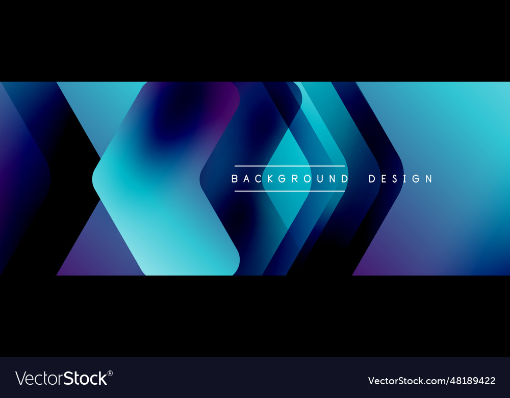 Energetic geometric background featuring an array Vector Image