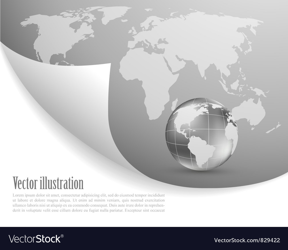Global Map Background