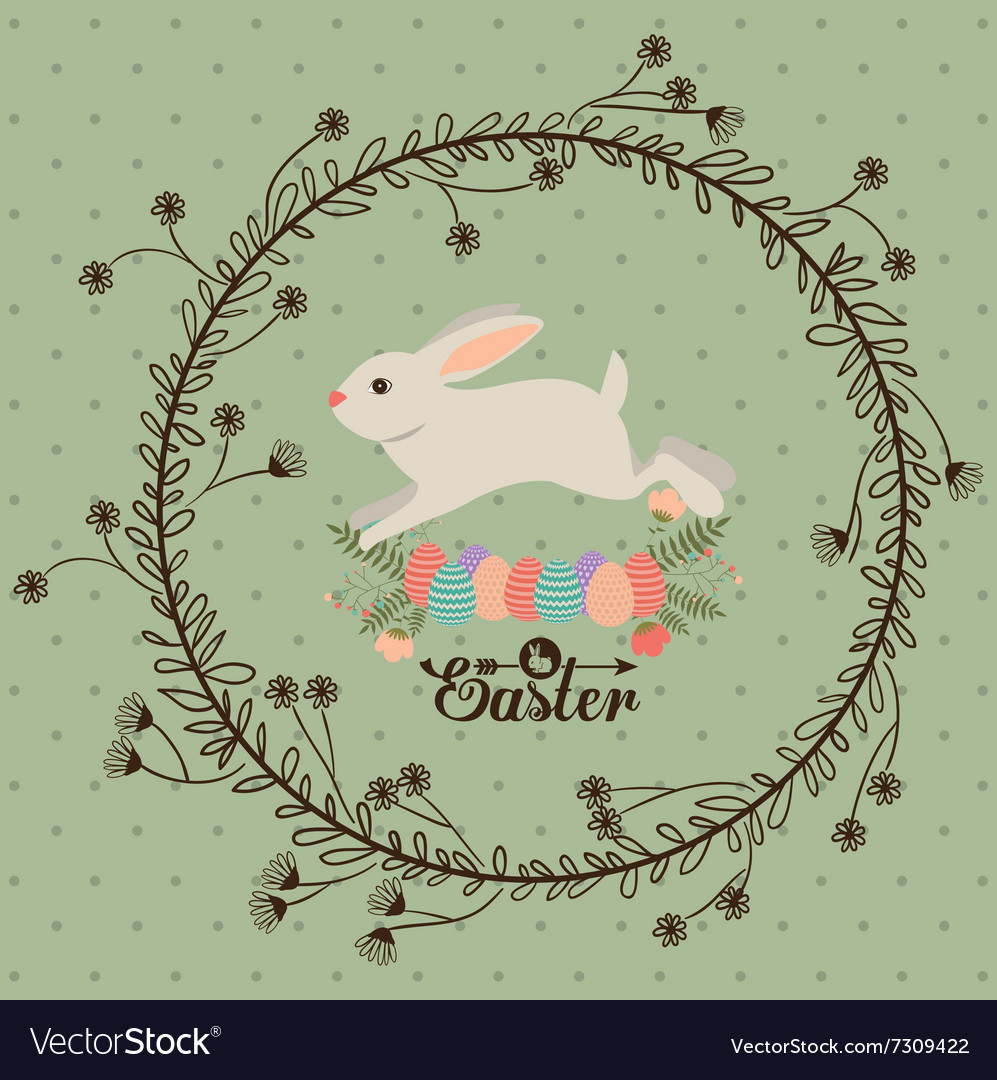 Happy easter design