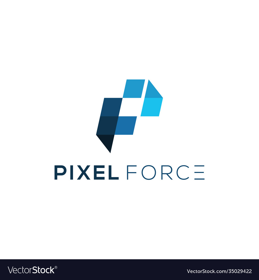 P initial logo design simple minimalist Vector Image P initial logo design simple minimalist