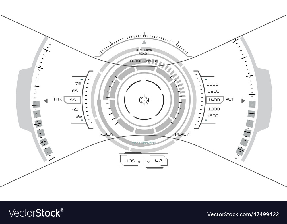 Sci-Fi HUD Interface Screen