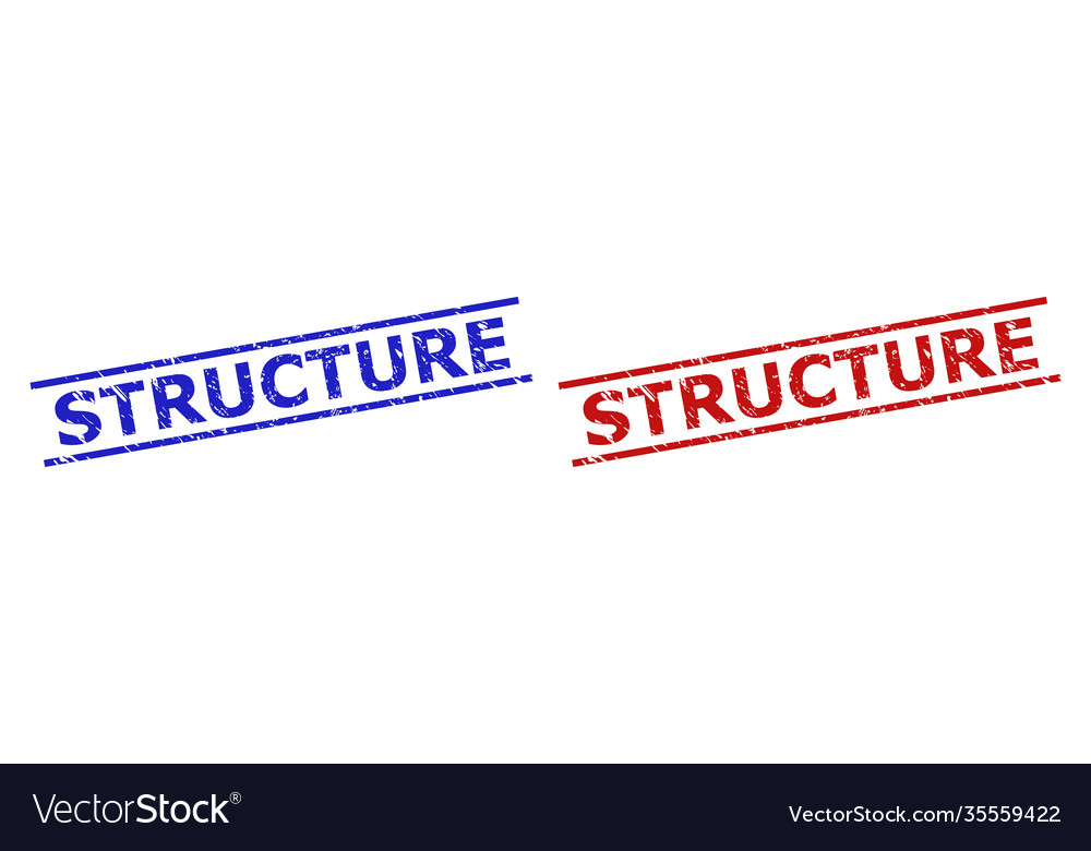 Structure seals with distress surface and parallel