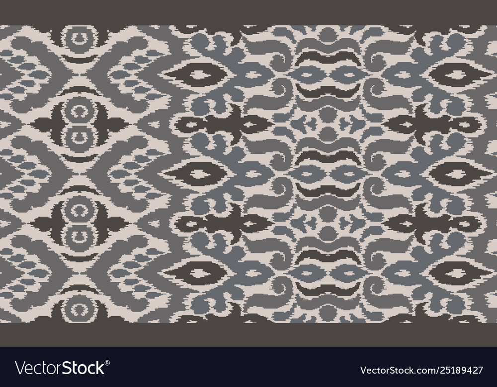 Abstract seamless pattern in ethnic style