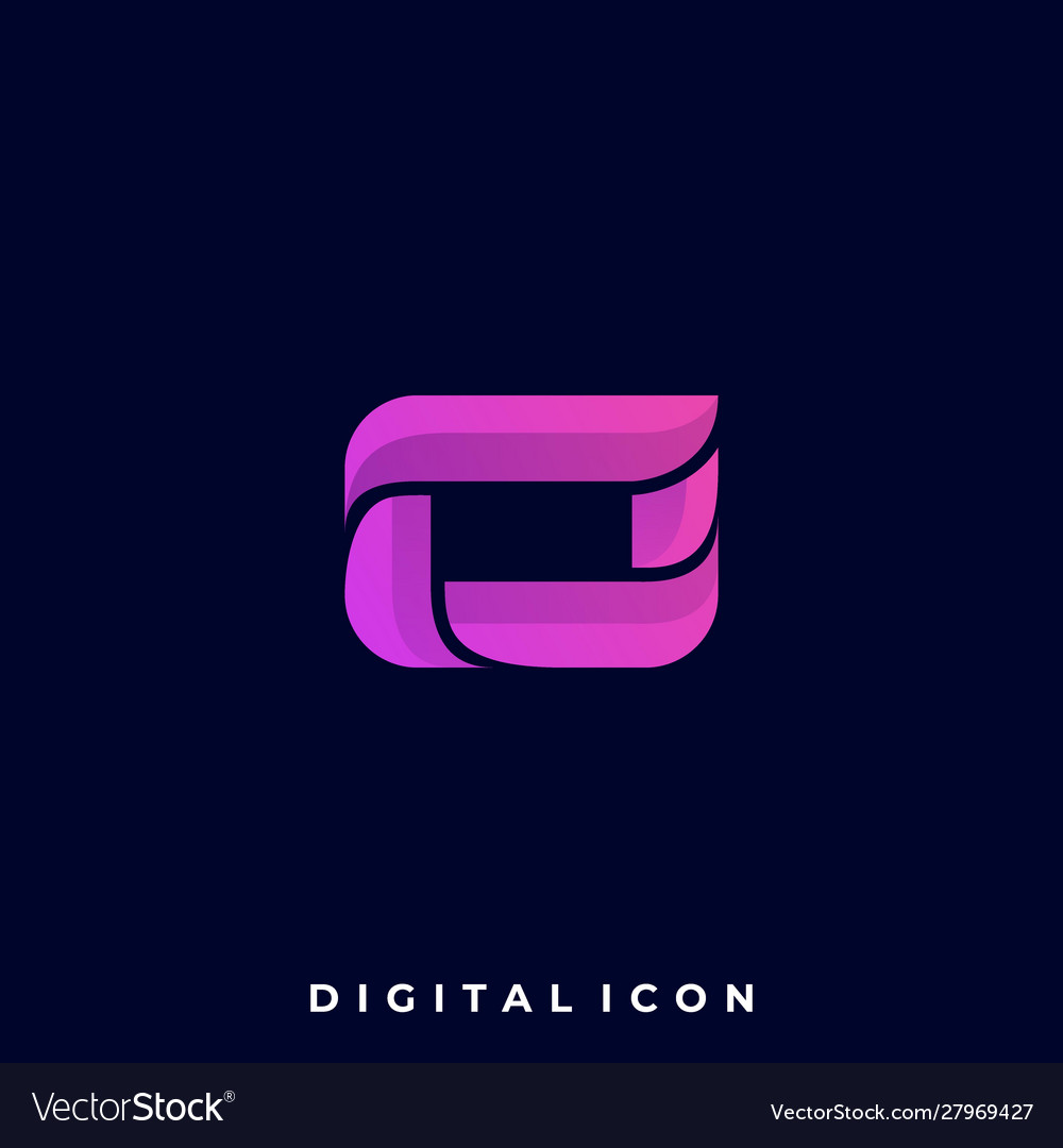 Abstract square colorful design template