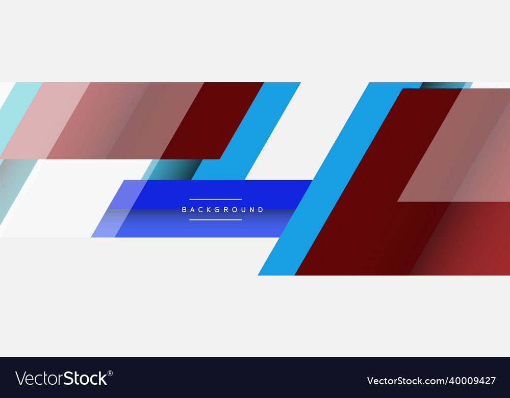 Background abstract overlapping color vector image Background abstract overlapping color