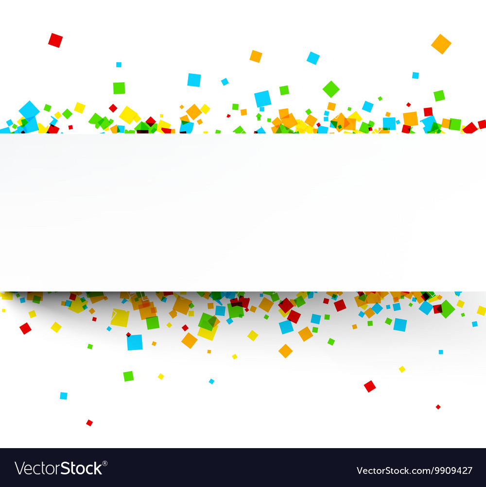 Background with colour squares