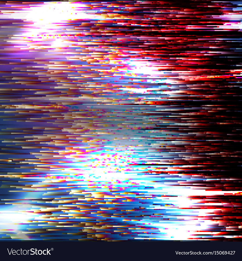 Glitch background Royalty Free Vector Image - VectorStock