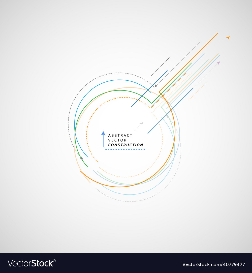 Technology texture template dynamic design vector image Technology texture template dynamic design