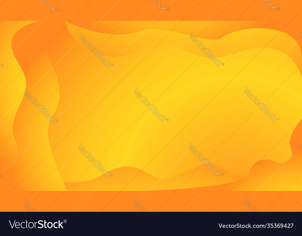 Yellow background with a combination lines vector image Yellow background with a combination lines