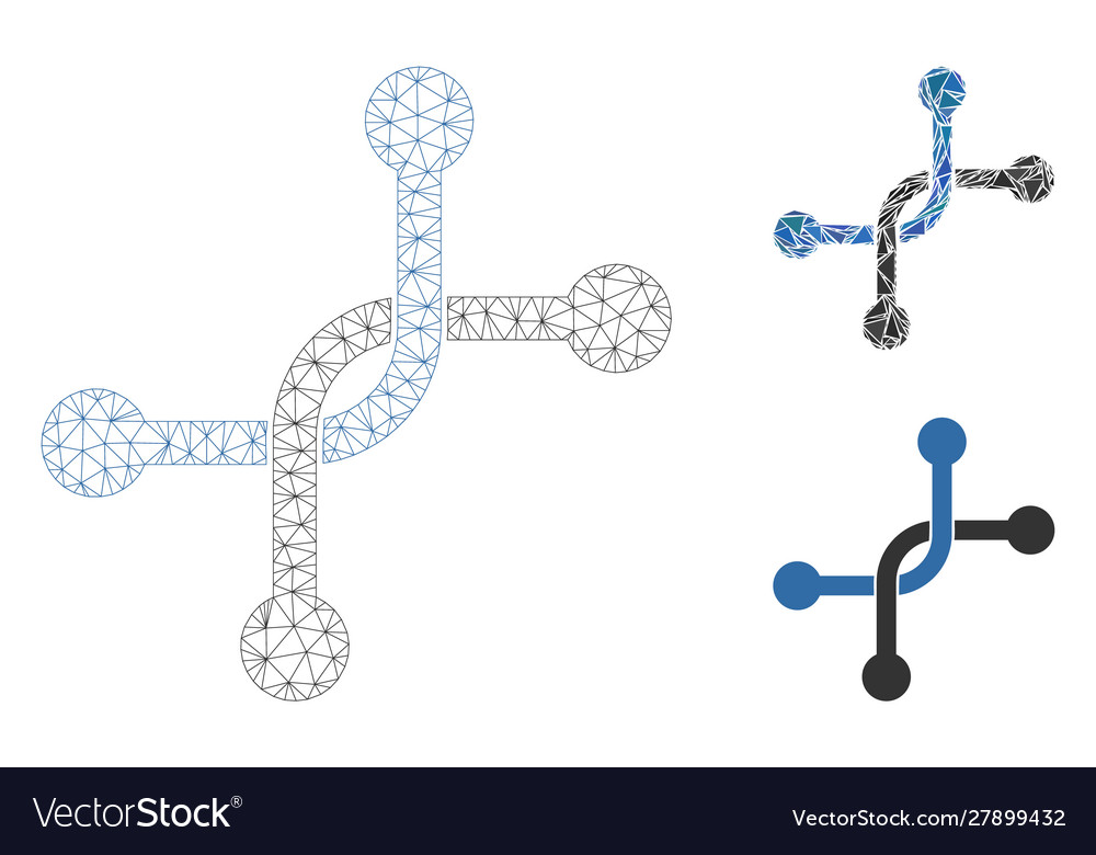 Bypass connection mesh network model