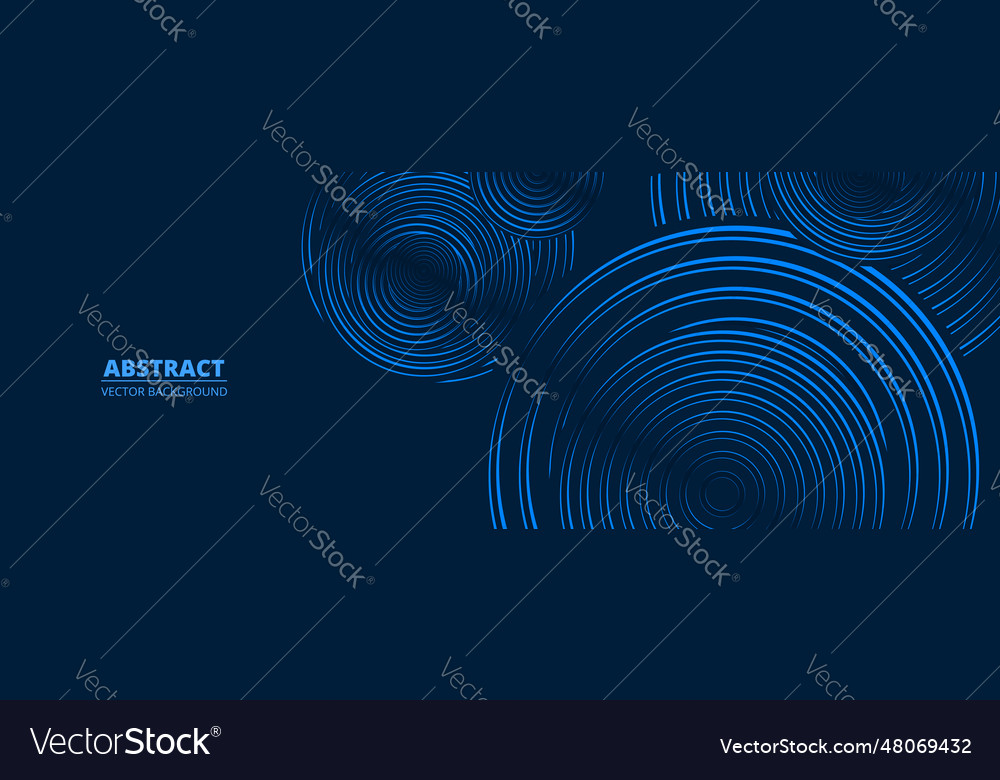 Dunkelblau abstrakt geometrischer Hintergrund Vector Image Dunkelblau abstrakt geometrischer Hintergrund