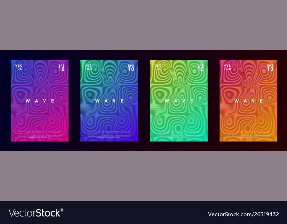 Fluid Wave Gradient Texture Background