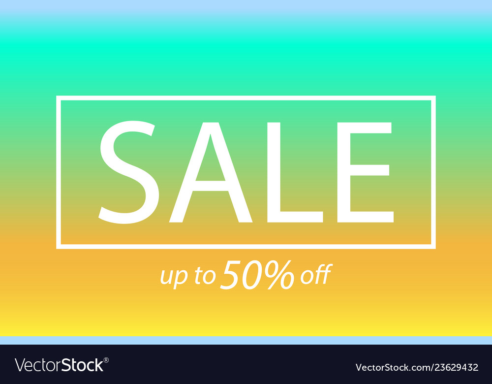 Sale banner final promo background hot summer