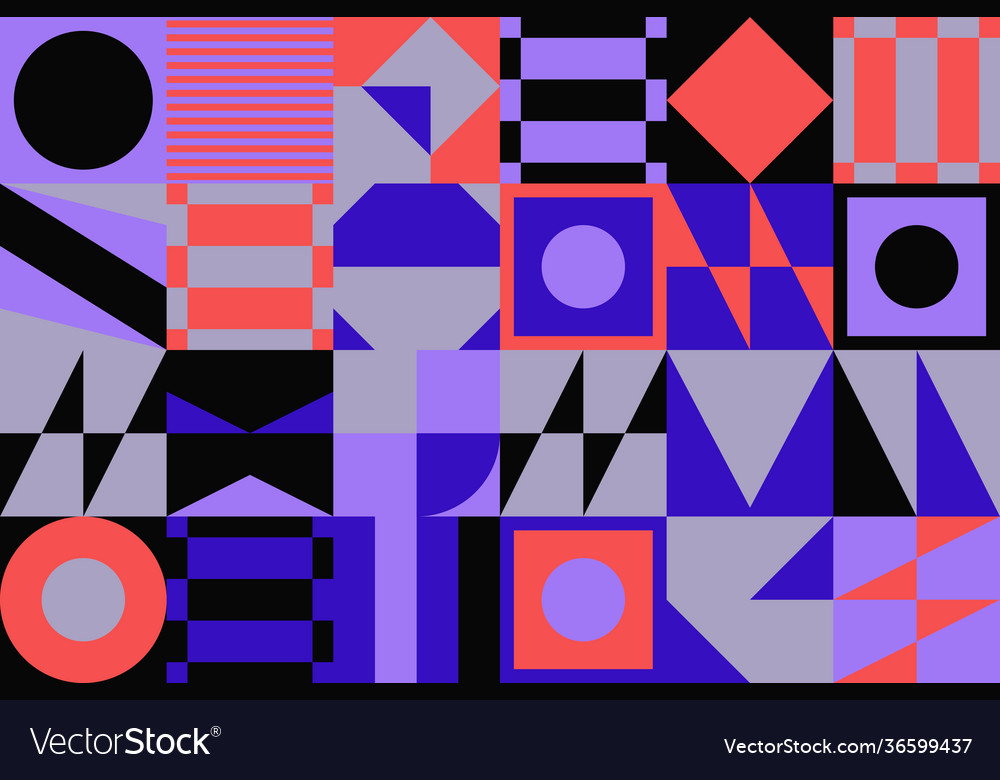 Brutalism design abstract pattern