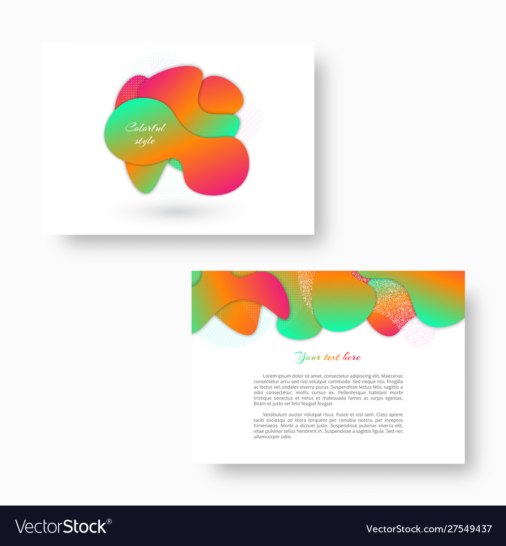 Dynamic shapes on a rectangular background Vector Image Dynamic shapes on a rectangular background