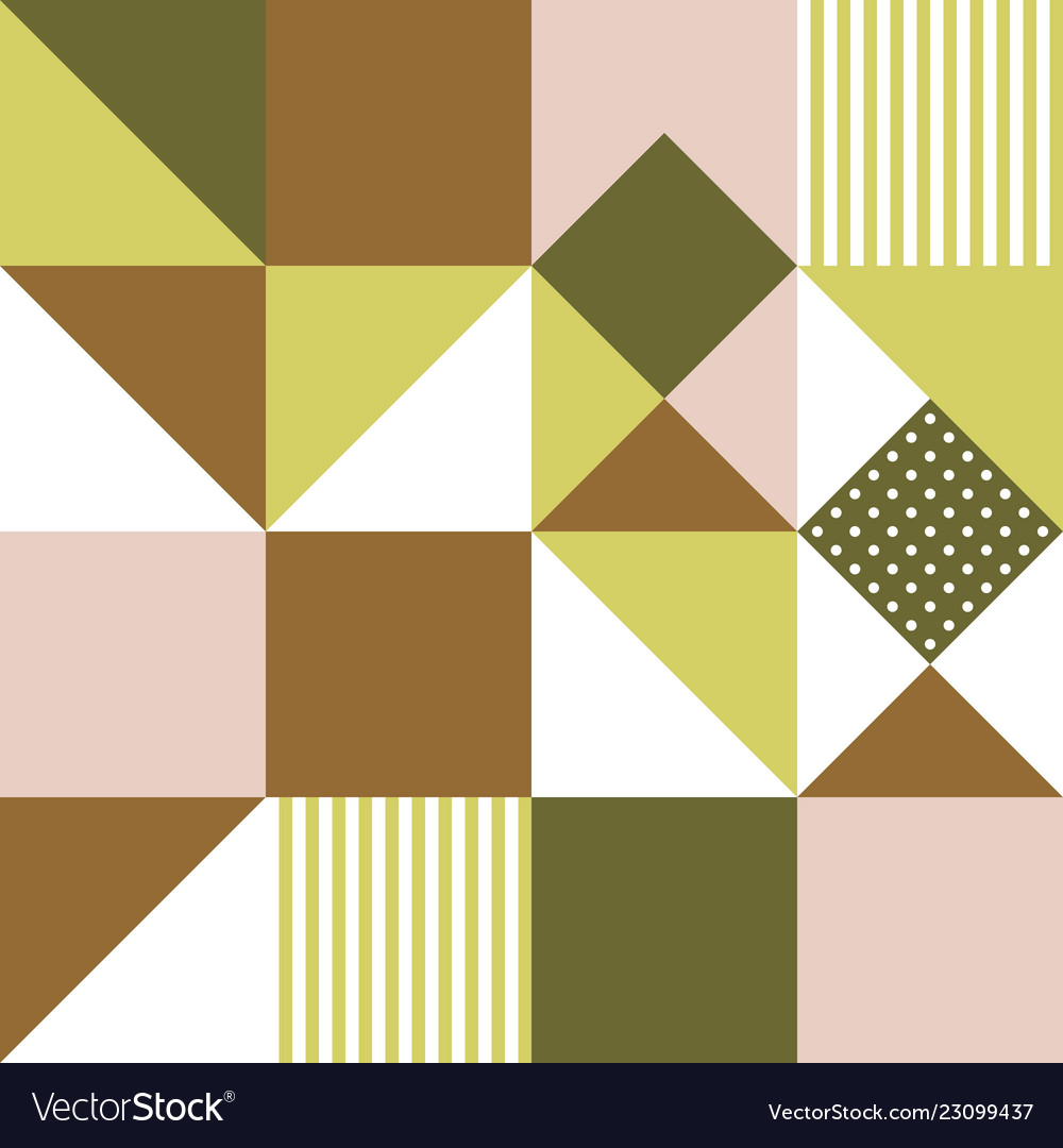 Geometric seamless pattern for use as wrapping