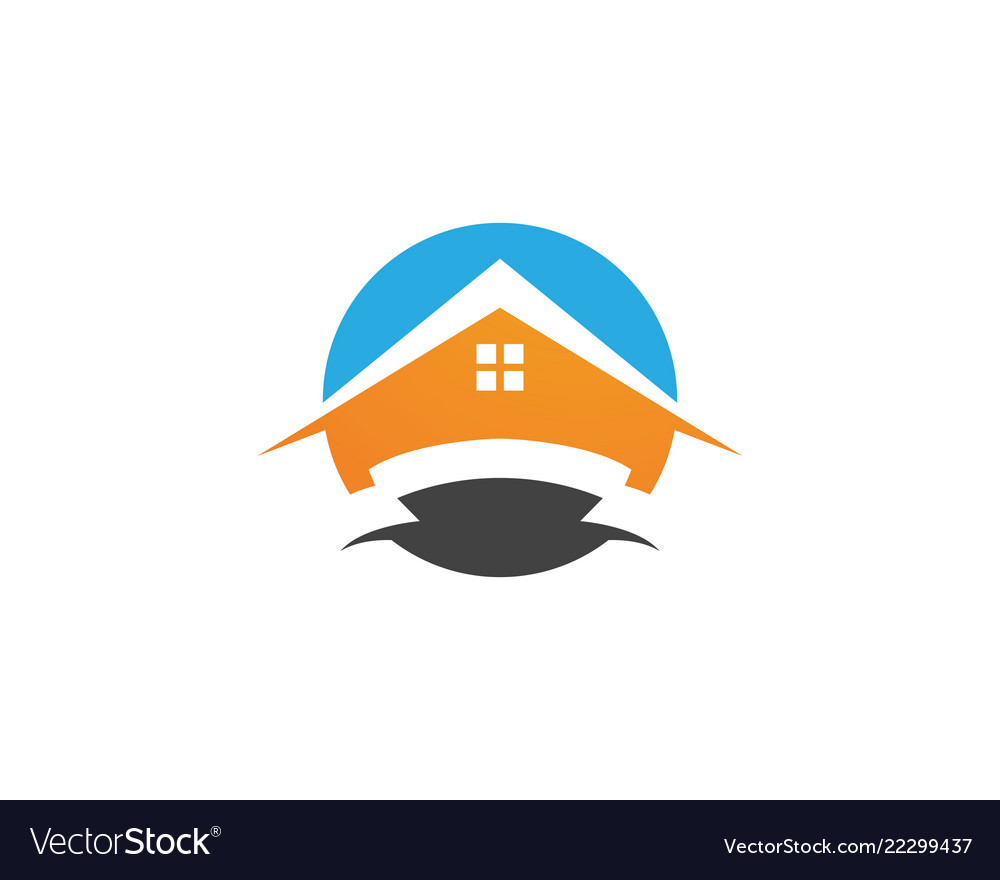 Home buildings logo and symbols icons template Vector Image