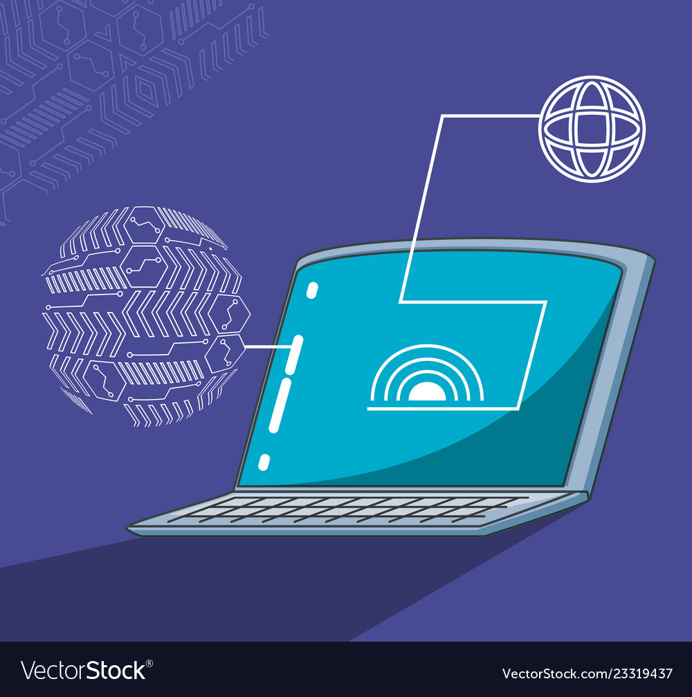 Laptop computer with browser and fingerprint
