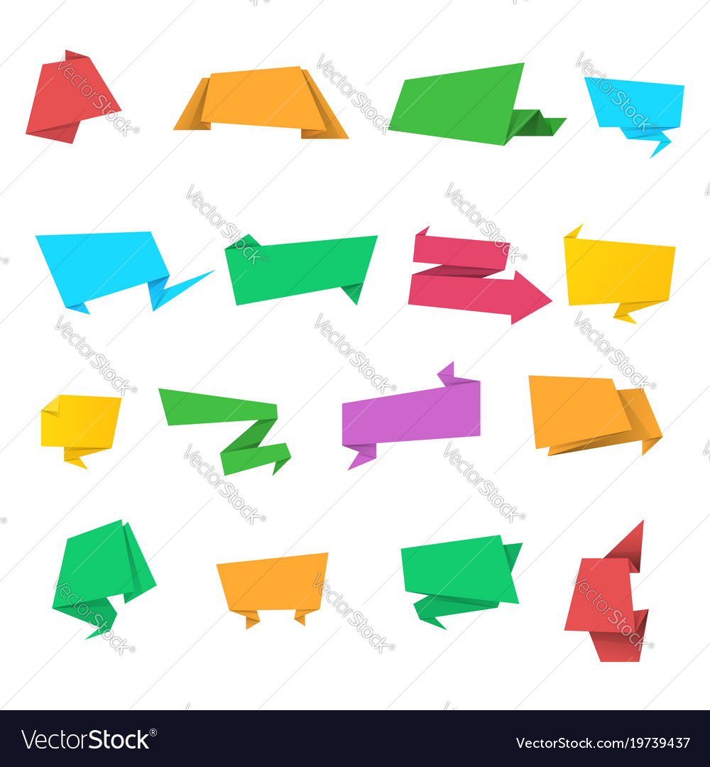 Paper Banner Business Infographic List Of 16 Vector Image