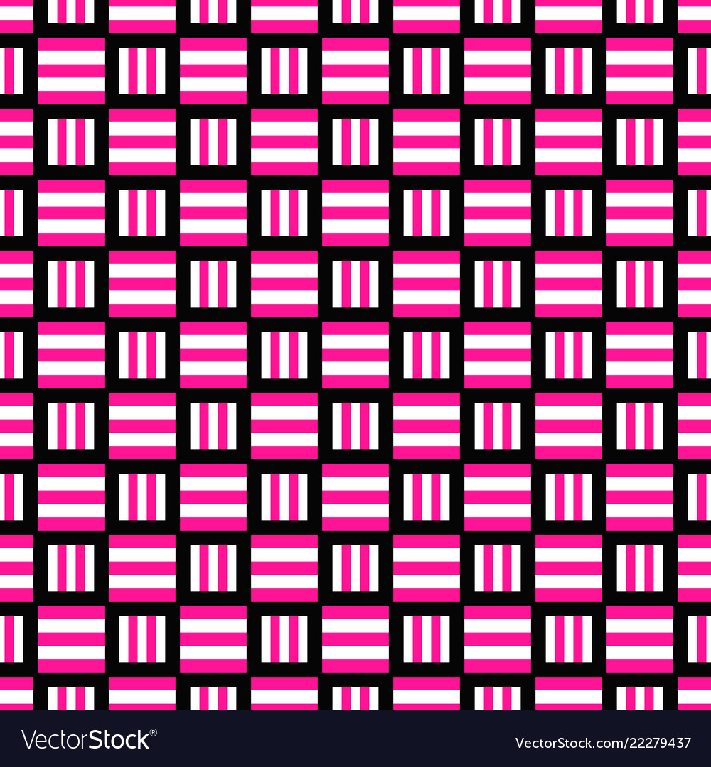 Simple seamless square pattern background design vector image Simple seamless square pattern background design