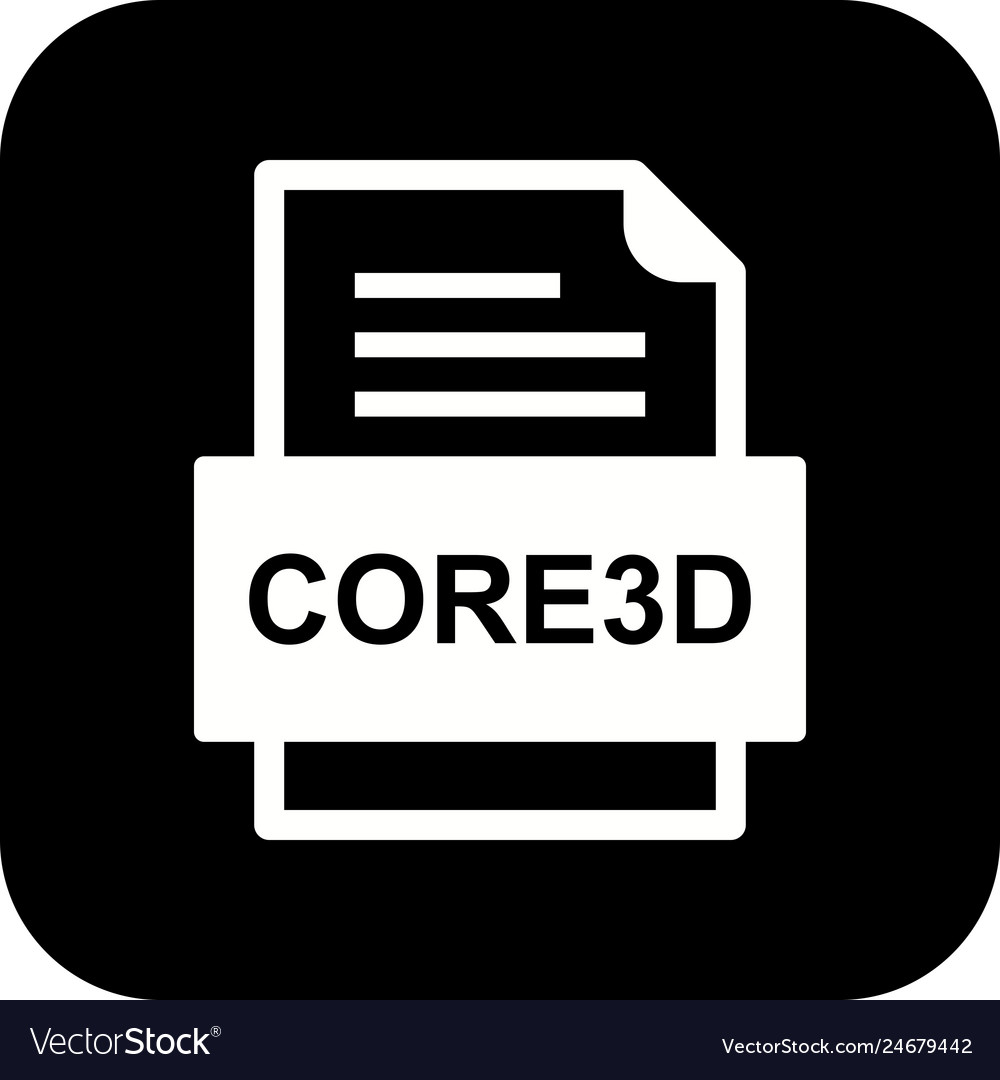 Core3d file document icon