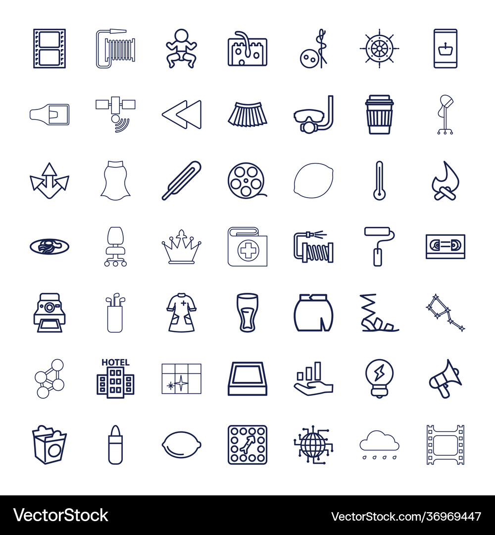 Icons Royalty Free Vector Image - VectorStock