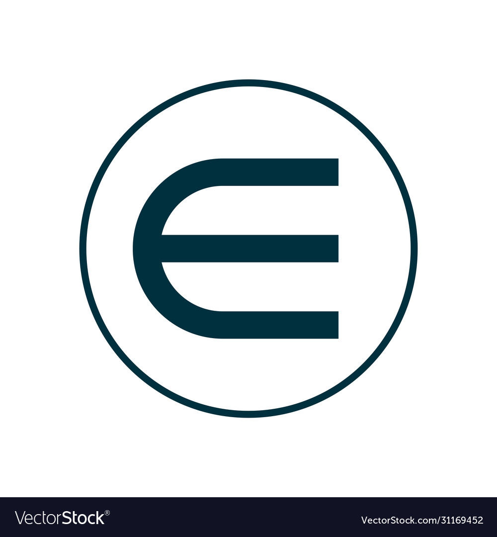 An element line style icon design