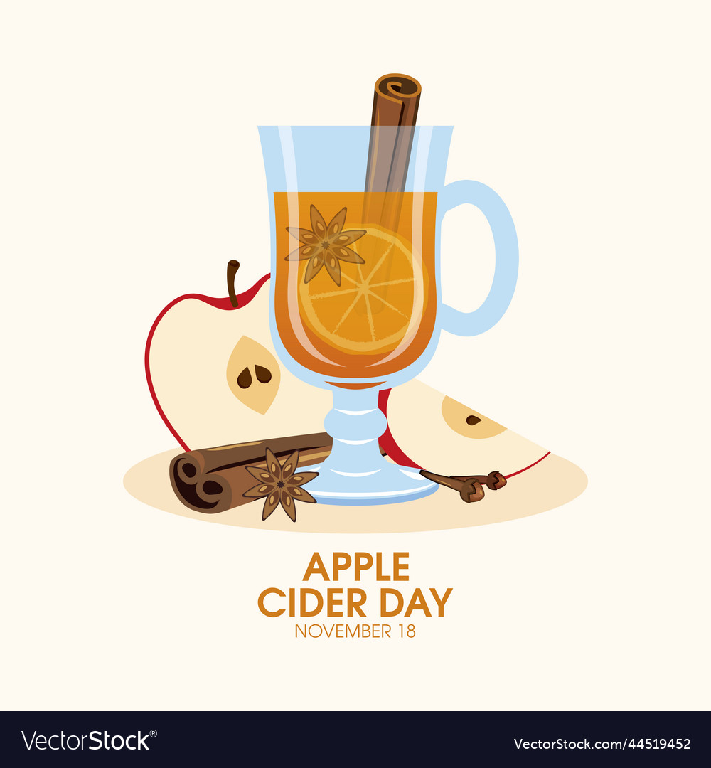 Apple cider day poster