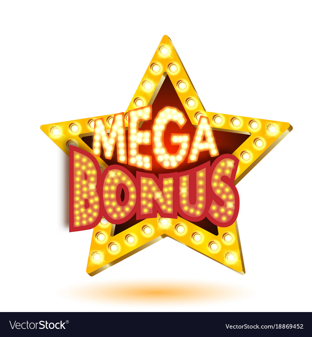 Banner mega bonus star