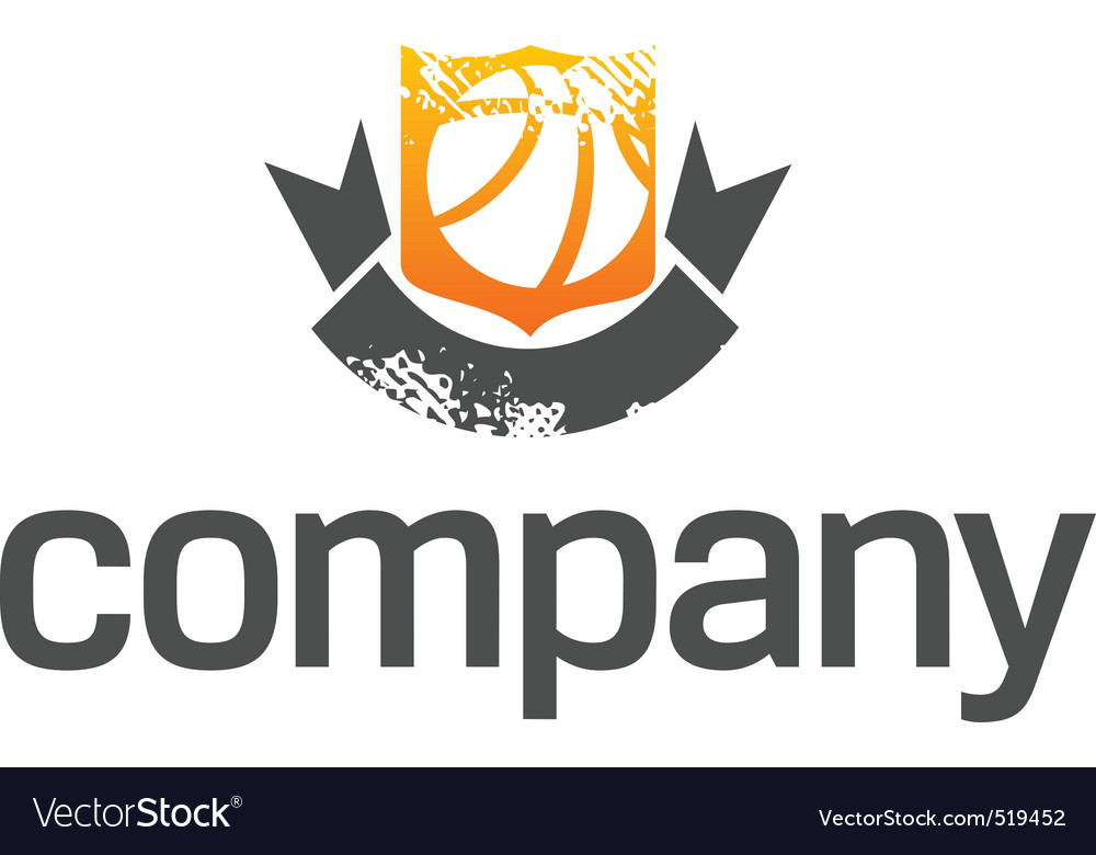 Basketball league logo