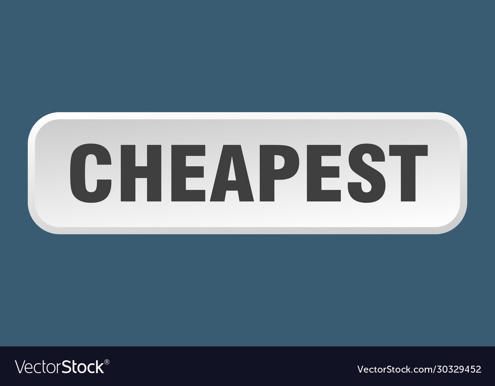Cheapest button square 3d push
