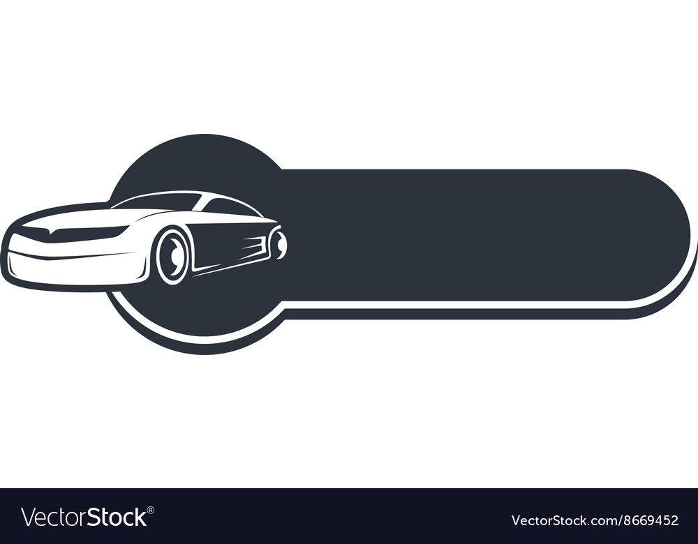 Classic car banner template