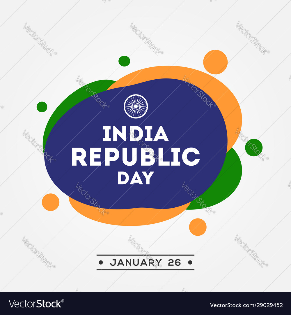 India Republic Day Design For Banner Or Background