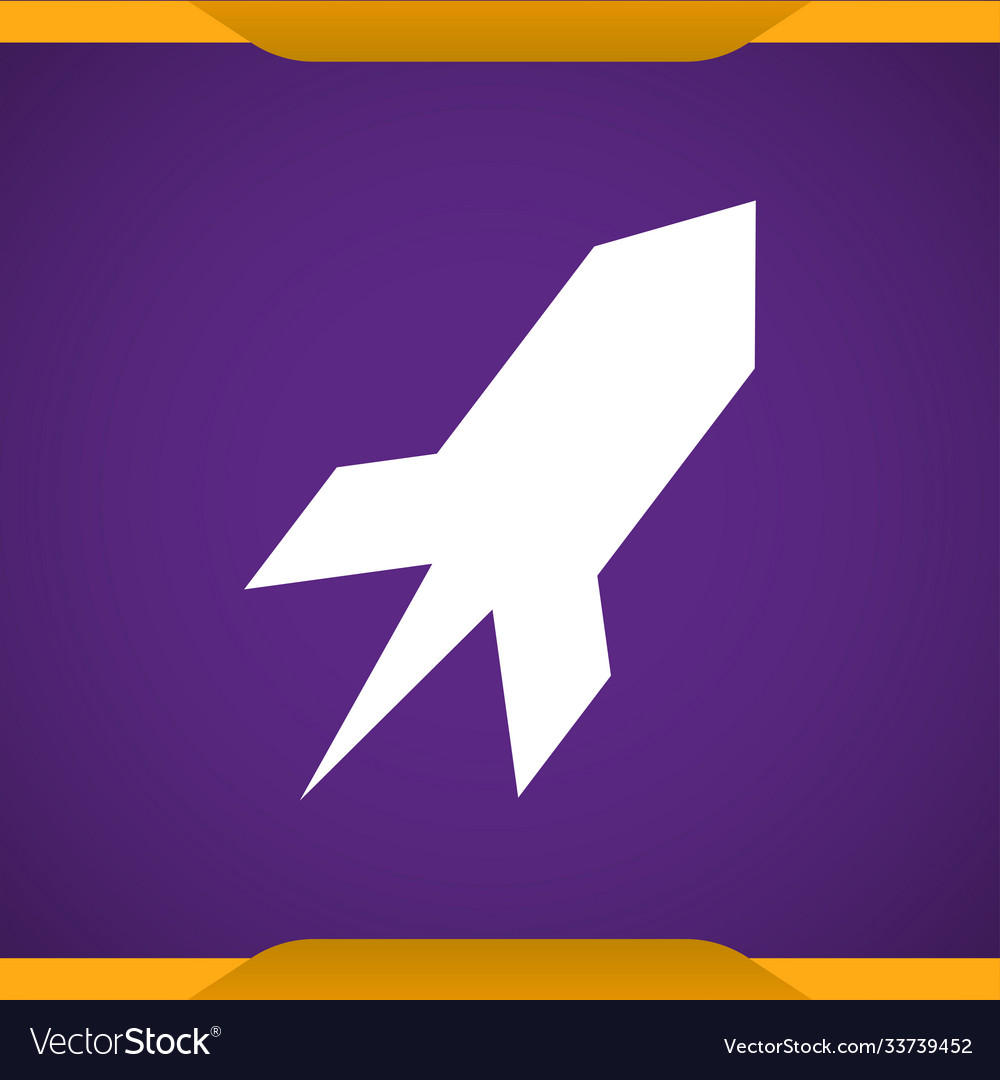 Rocket icon for web and mobile