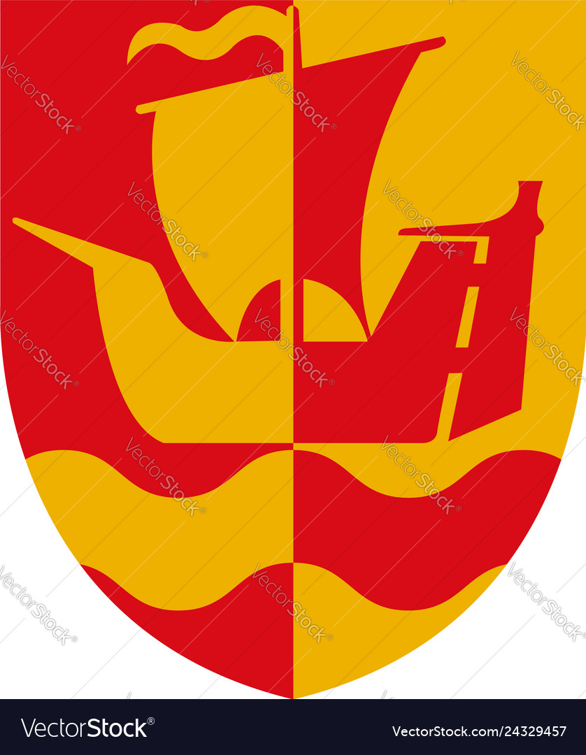 Coat of arms guldborgsund is a municipality