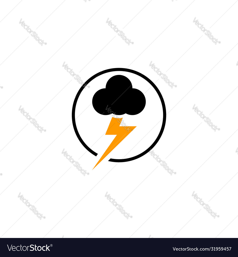 Lightning logo design