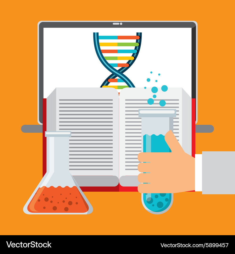 Science concept Royalty Free Vector Image - VectorStock