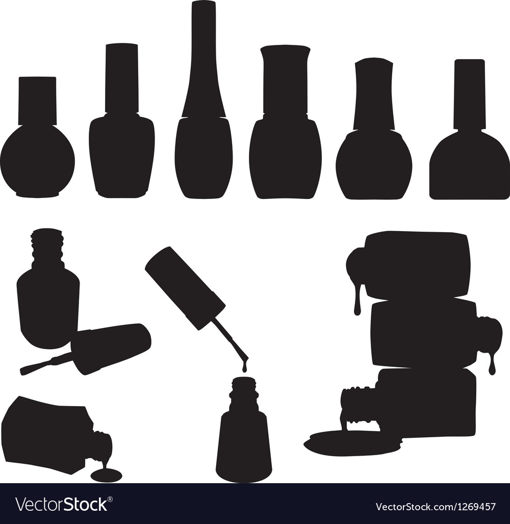 set-nail-polish-bottles-royalty-free-vector-image